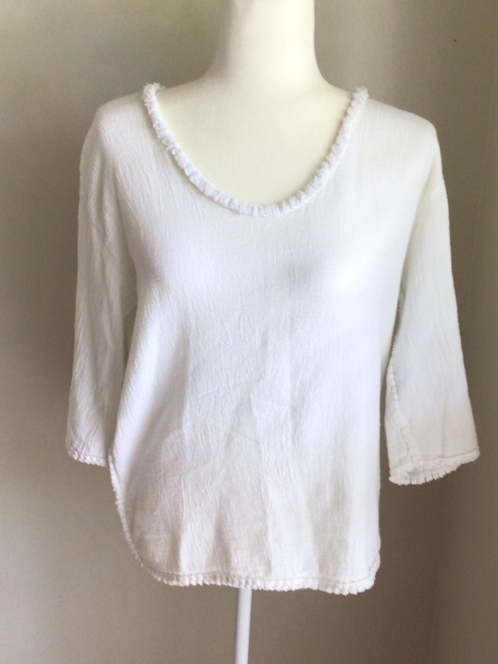 Tempo Paris 100% Linen Top